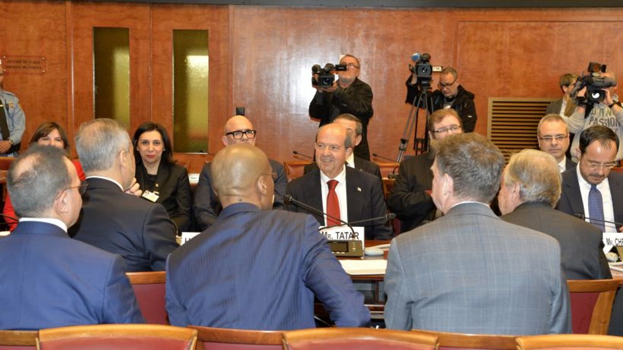 New York’taki Kıbrıs zirvesi bu akşam yapılıyor