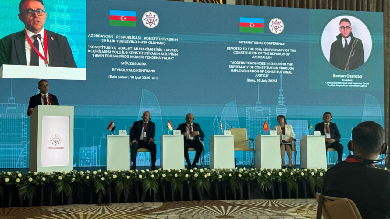 KKTC, Türk Dünyası Anayasa Yargısı Konferansı’na gözlemci üye olarak katıldı