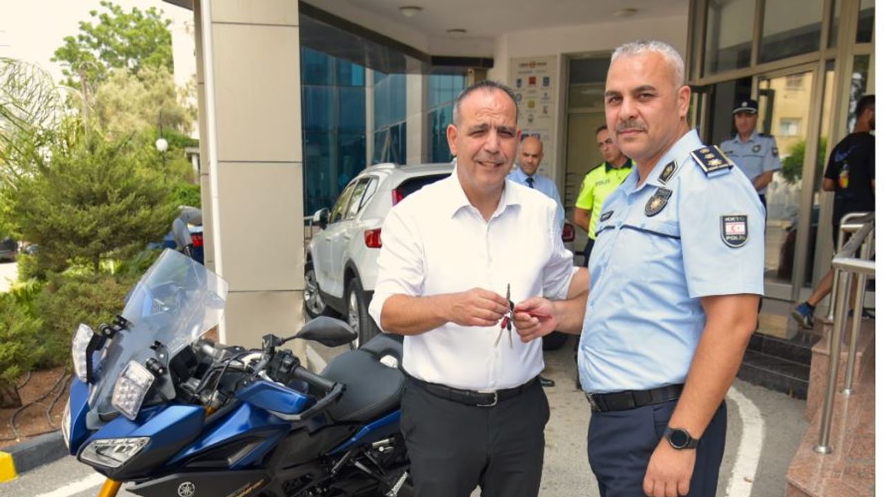LTB’den Lefkoşa Polis Müdürlüğü’ne motosiklet bağışı