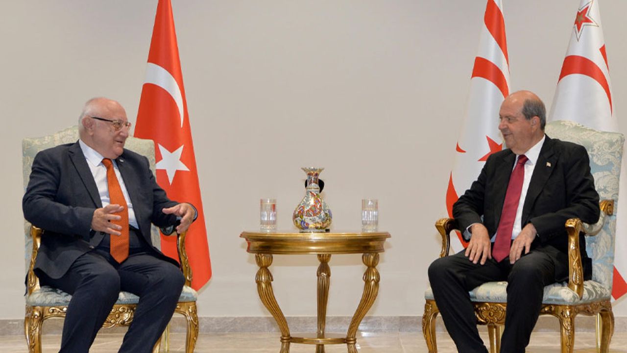 Cumhurbaşkanı Tatar, İYİ Parti heyetini kabul etti