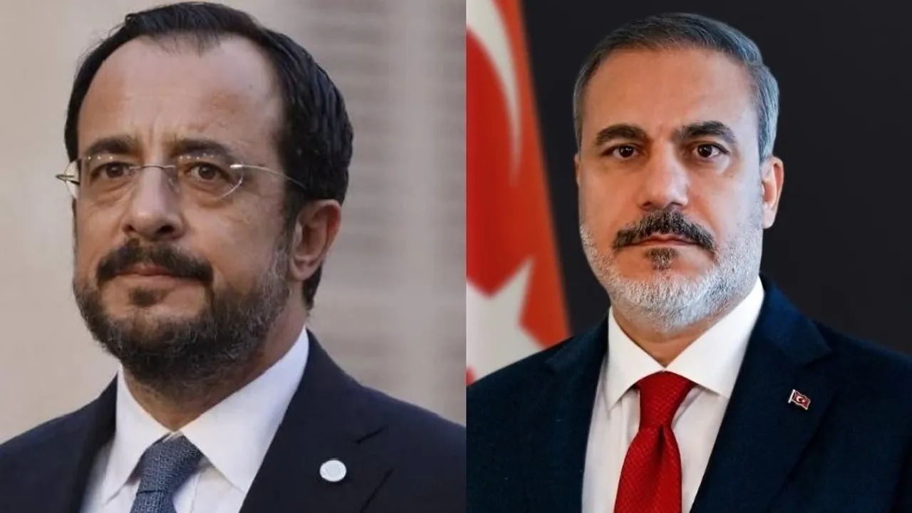 Fidan ile Hristodulidis baş başa görüştü