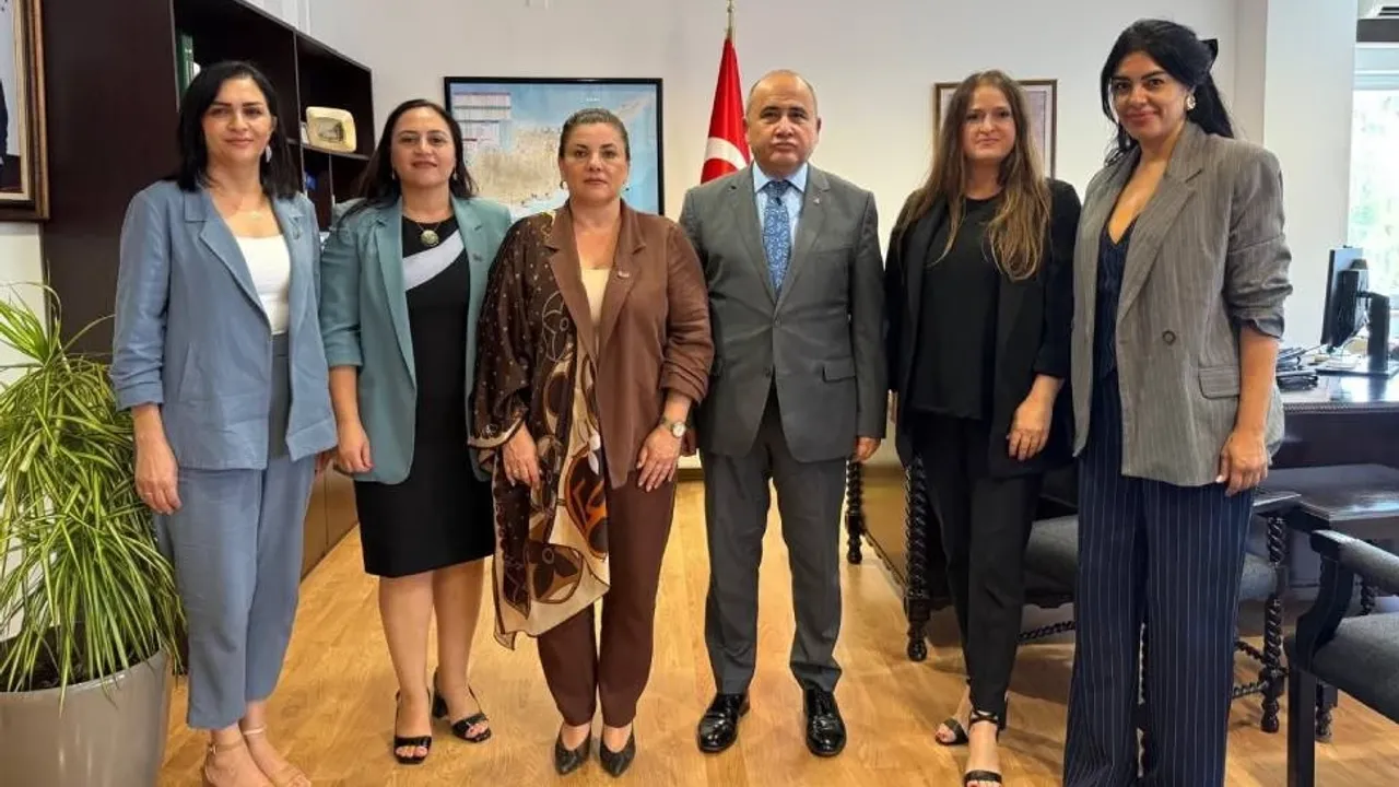 İş Kadınları Derneği’nden Büyükelçi Başçeri’ye ziyaret