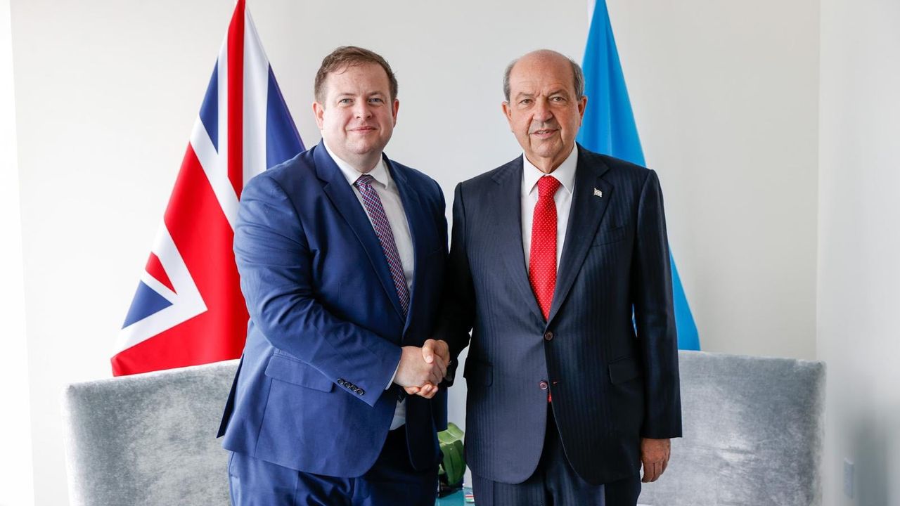 Cumhurbaşkanı Tatar, Doughty ile görüştü