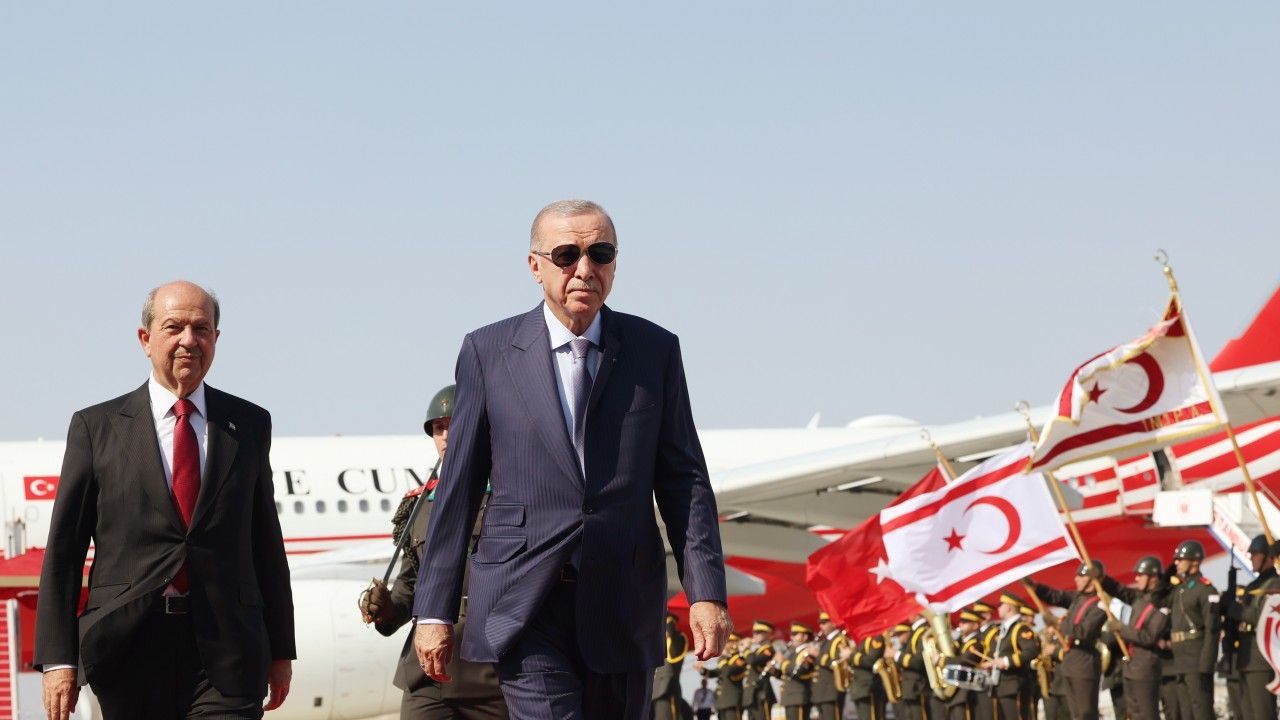 Erdoğan, KKTC'den ayrıldı