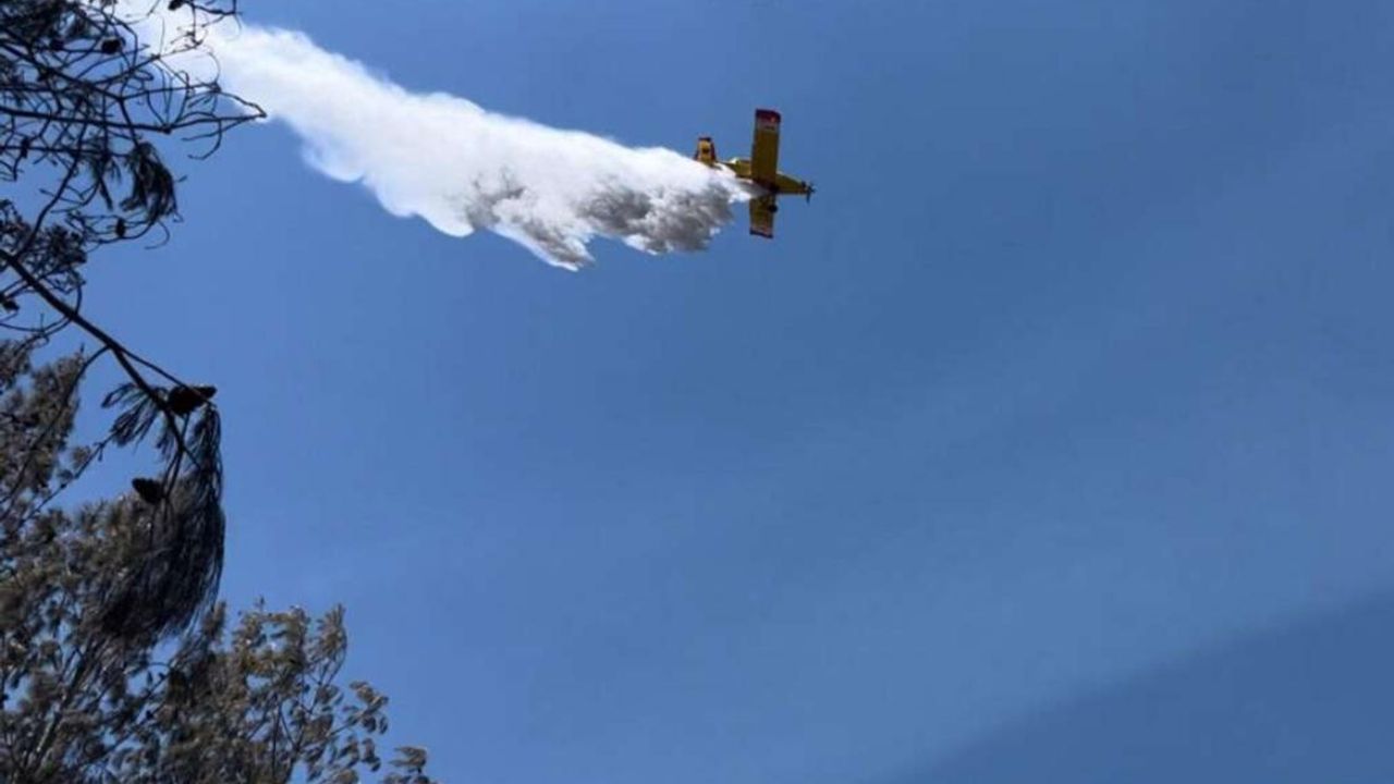 Bir yangın da Baf’ta…