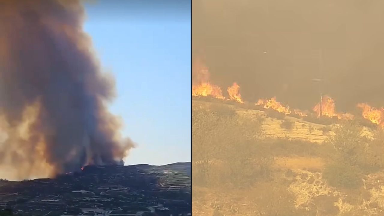 Limasol’un dağlık bölgelerindeki yangın için uluslararası destek istendi…