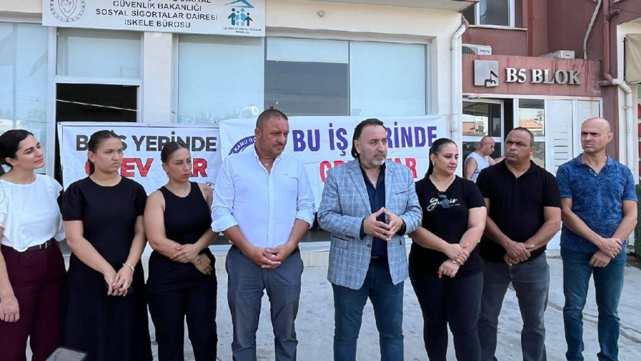 Sosyal Sigortalar Dairesi İskele şubesi tam gün grevde: 31 Temmuz’a kadar süre