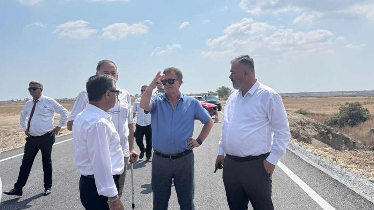 İki yol projesinde de son aşamaya gelindi...