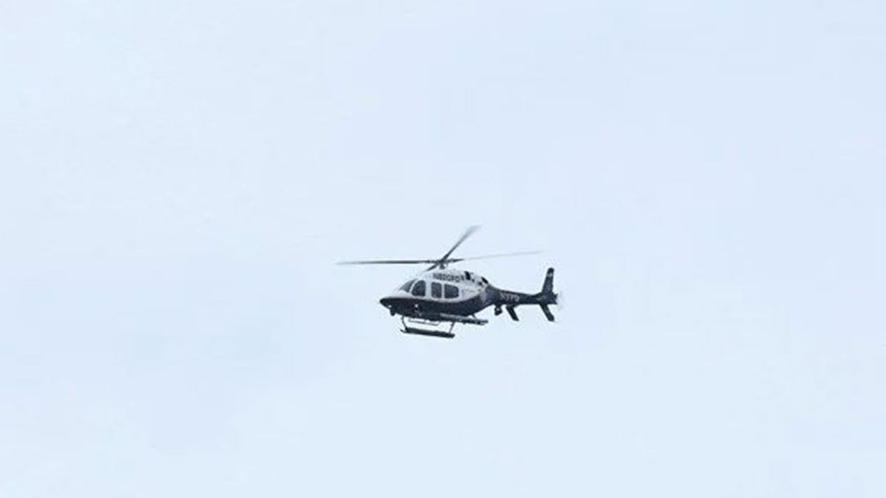 İngiltere'de helikopter düştü!