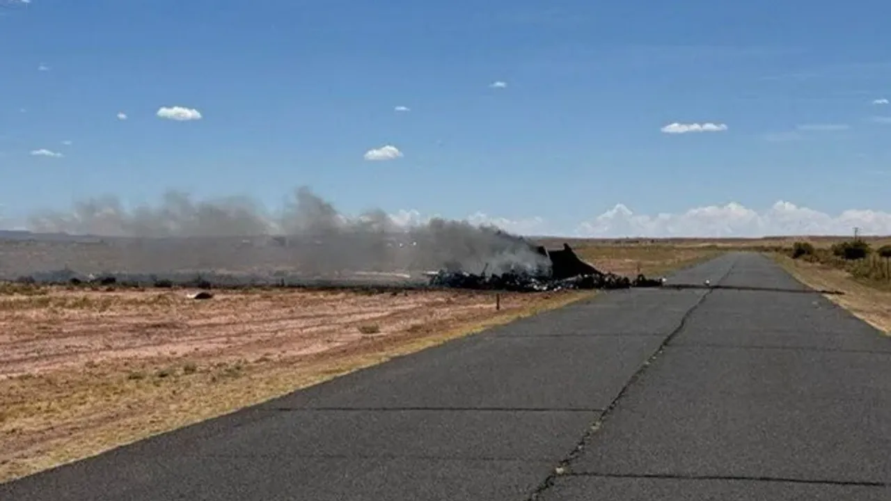 ABD'de hasta nakil uçağı düştü: 4 kişi öldü
