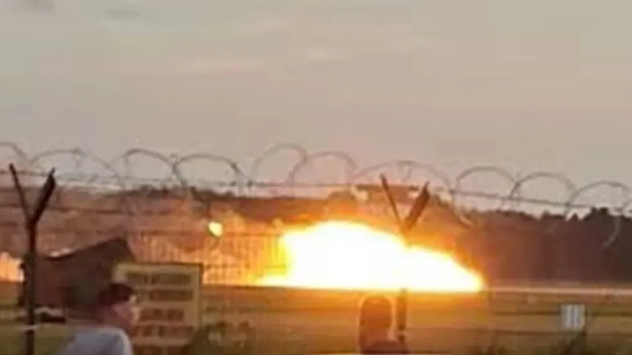 Polonya’da F-16 gösteri uçağı prova sırasında düştü: Pilot hayatını kaybetti