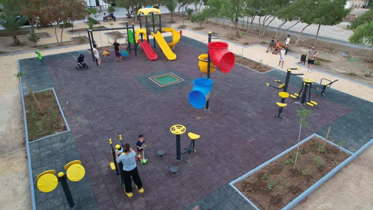 Amcaoğlu: Yenilenen parkımızda çocuk seslerini duymak en güzeli