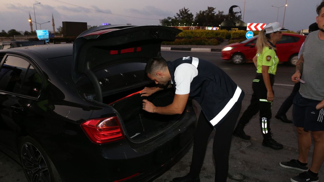 Asayiş ve trafik denetimi: 821 sürücüye ceza kesildi!