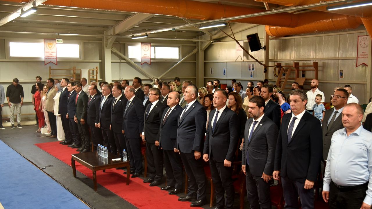 KKTC Spor Yatırımları Toplu Açılış Töreni yapıldı