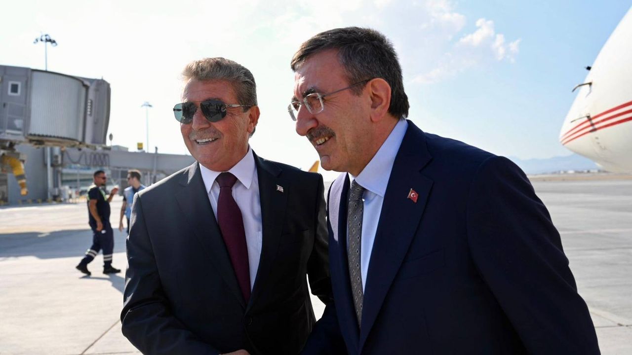 Türkiye Cumhurbaşkanı Yardımcısı Yılmaz KKTC’de