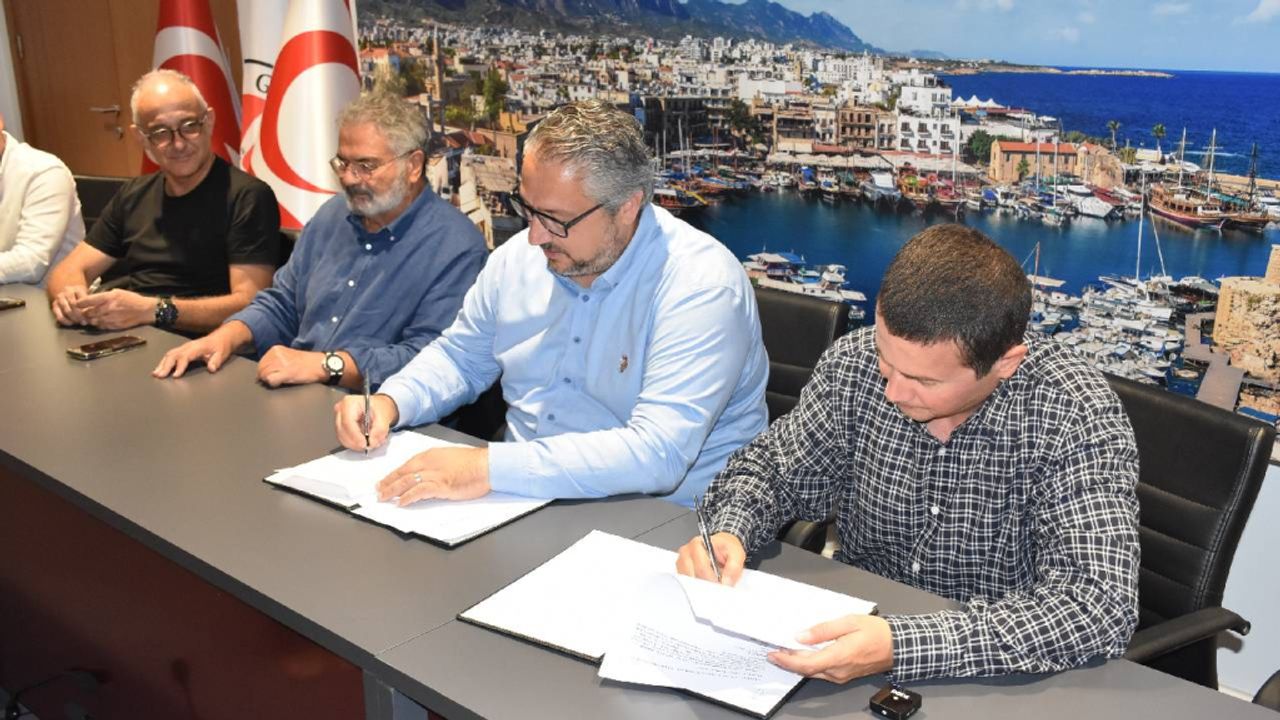 ‘Girne Belediyesi Erbil Arkın Kültür Merkezi’ protokolü imzalandı