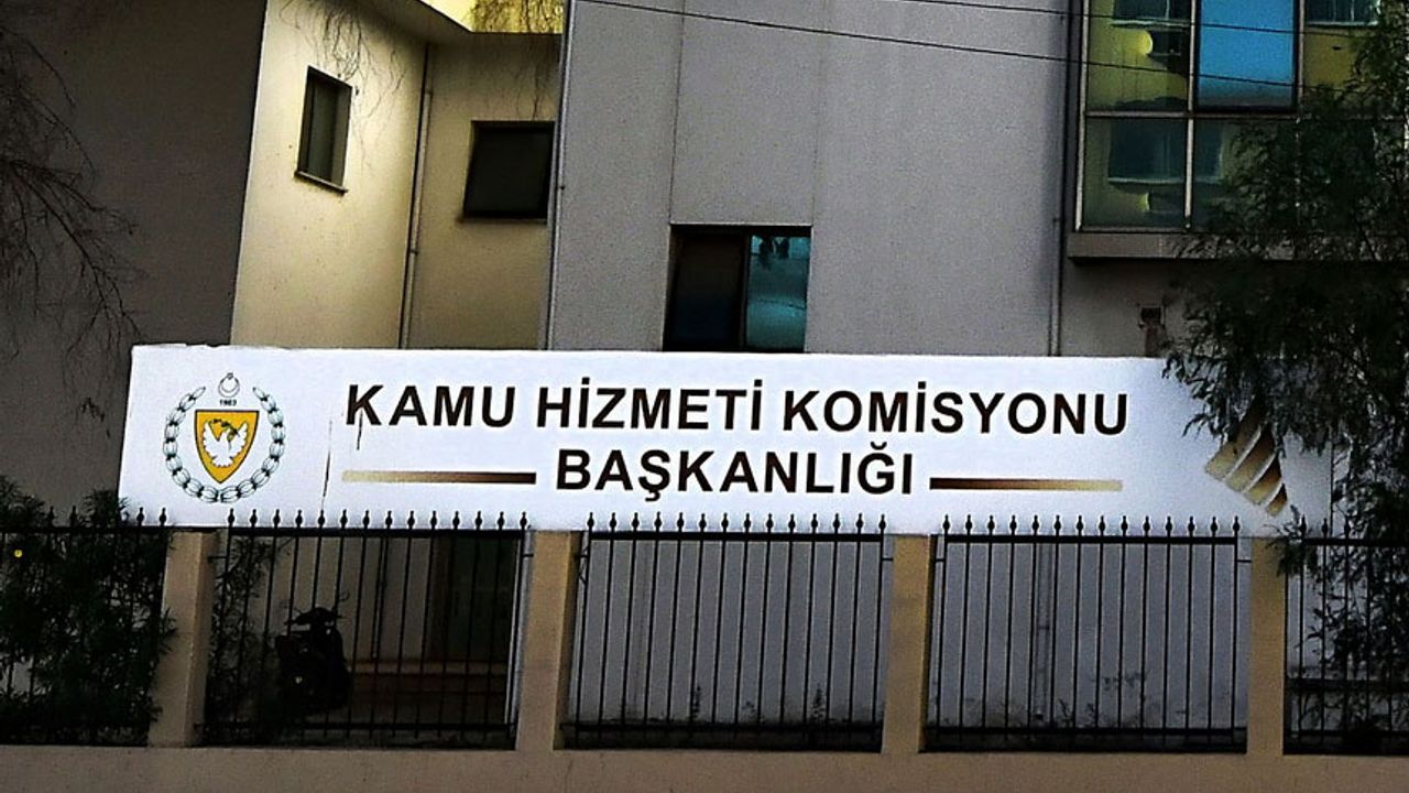 Kamu Hizmeti Komisyonu'ndan açıklama...