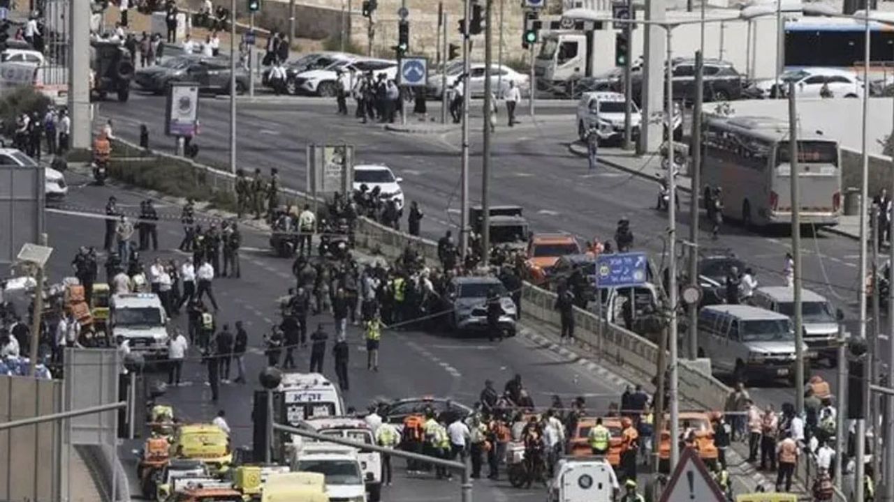Kudüs'te silahlı saldırı! En az 4 kişi öldü