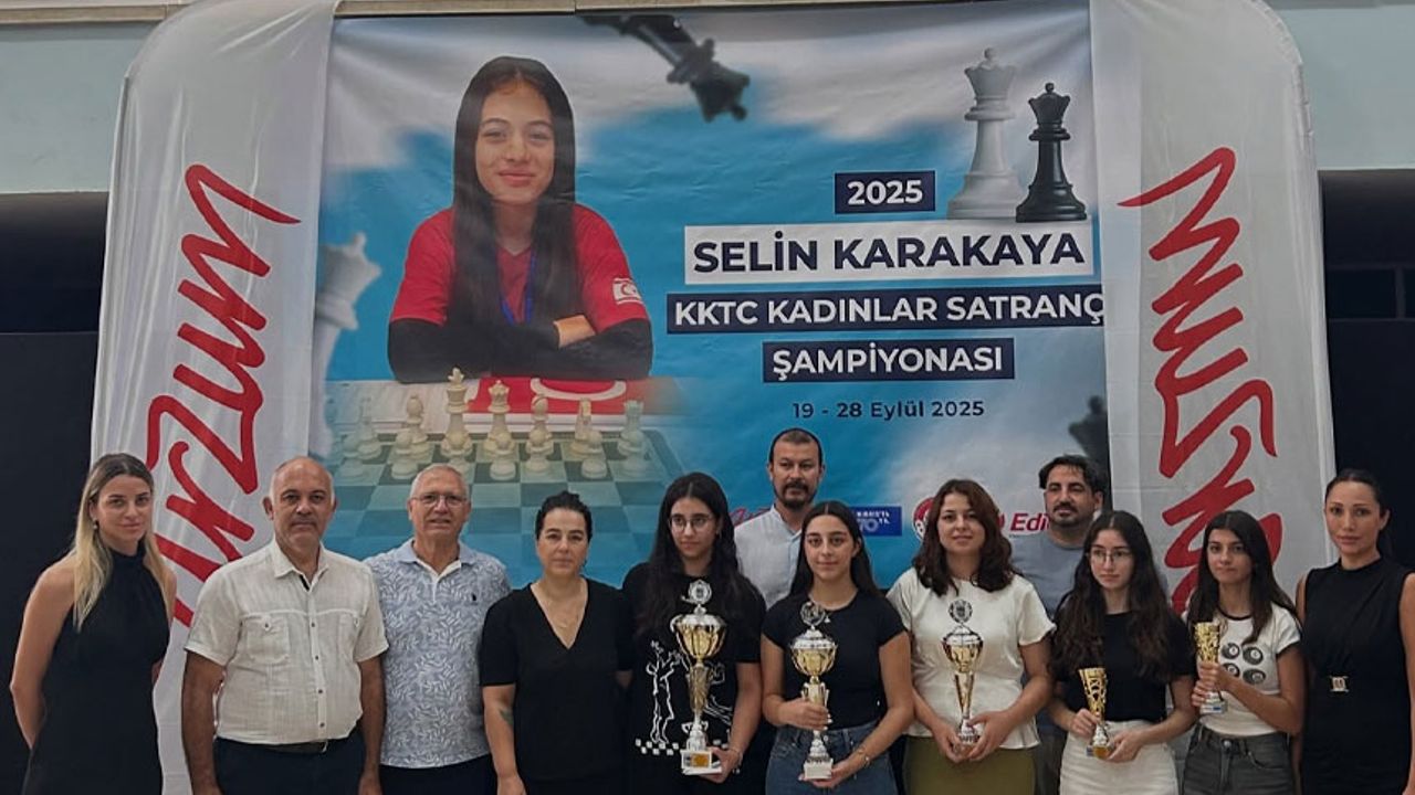 Selin Karakaya Kadınlar Satranç Şampiyonası tamamlandı