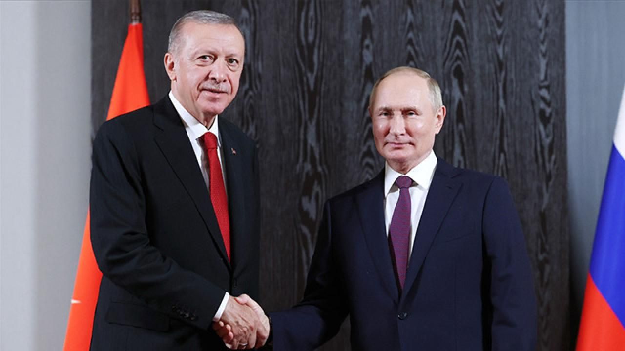 Erdoğan, Rusya Devlet Başkanı Putin'le görüştü