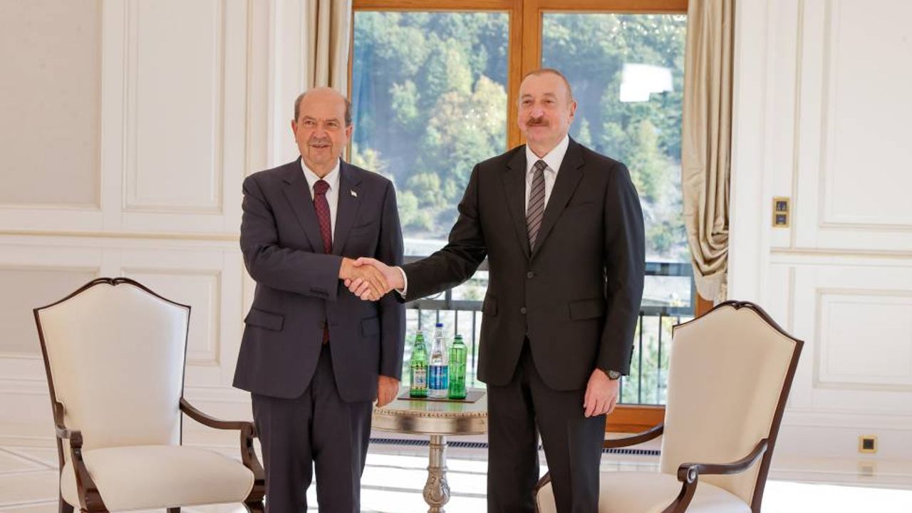 Tatar, Aliyev ile görüştü: KKTC'ye desteğimiz sürecek