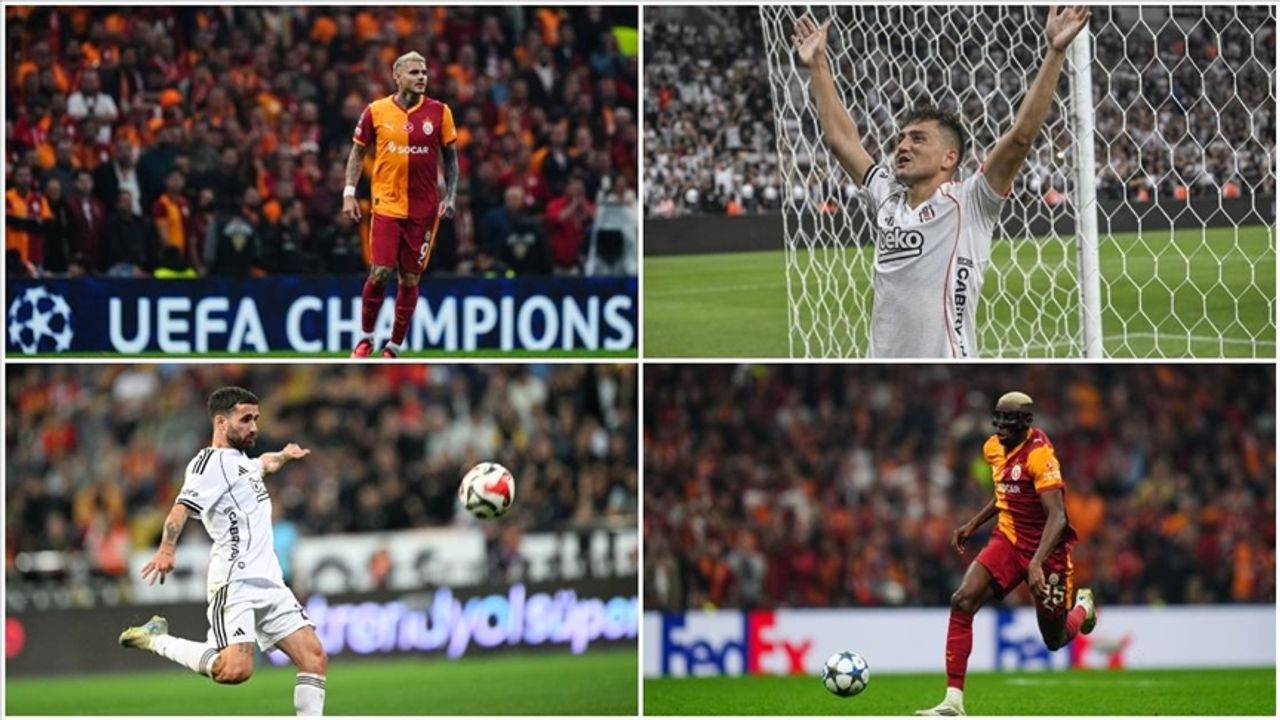 Galatasaray-Beşiktaş derbisinde gözler golcülerde