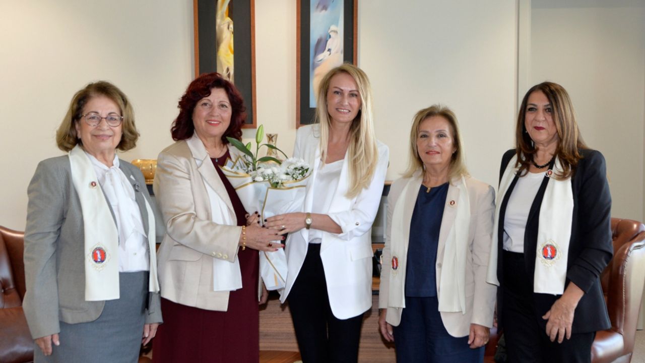 Nilden Bektaş Erhürman, Kadınlar Birliği ile görüştü: İş birliğine hazırız