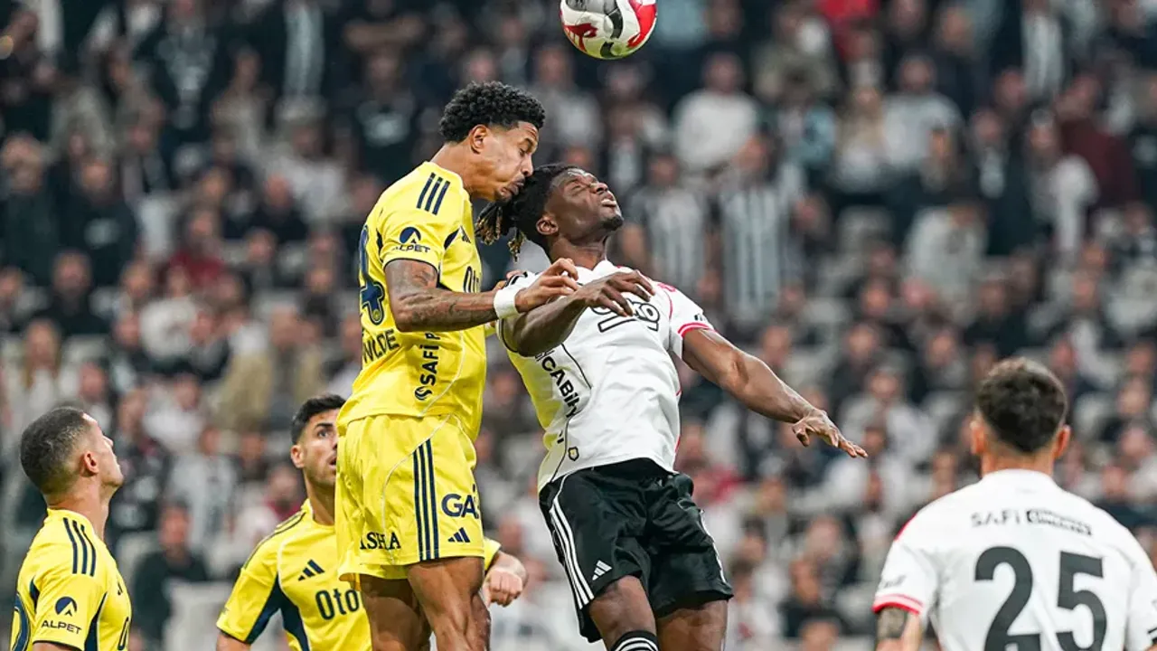 5 gol, 2 kırmızı kartlı derbide Fenerbahçe'den müthiş geri dönüş