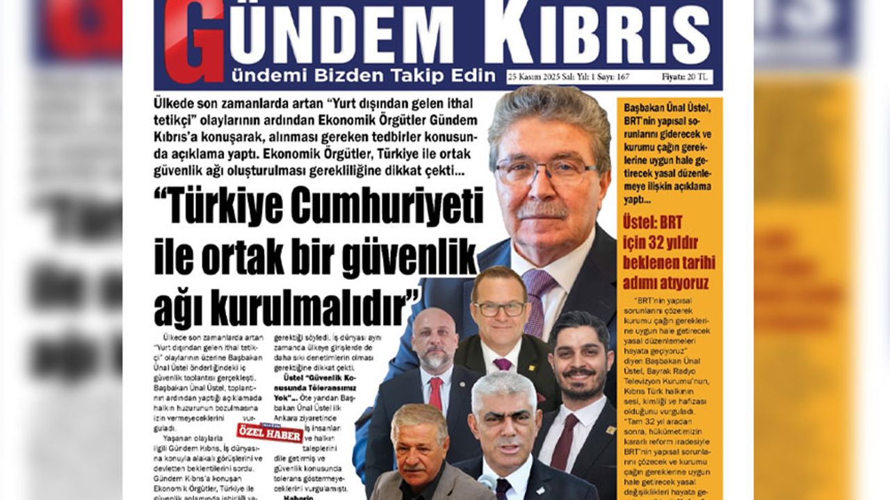 “Türkiye Cumhuriyeti ile ortak bir güvenlik ağı kurulmalıdır”