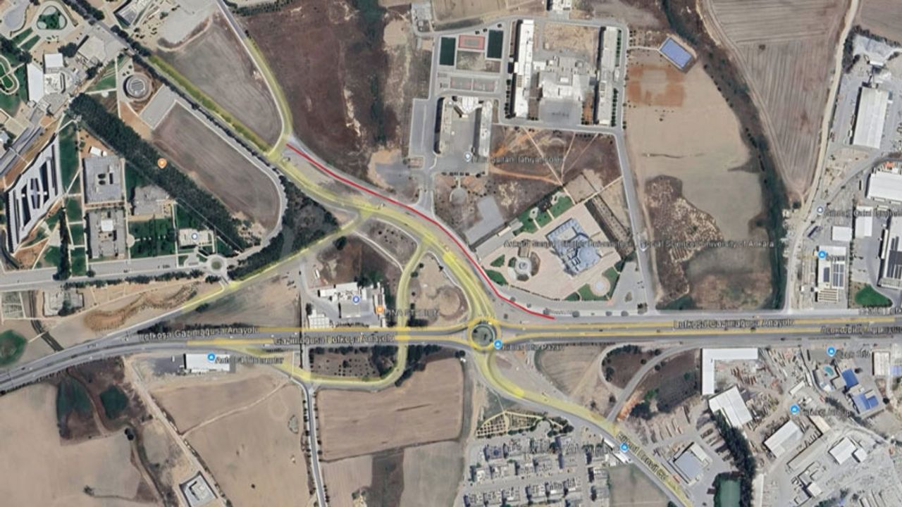 Haspolat’ta yol çalışması...