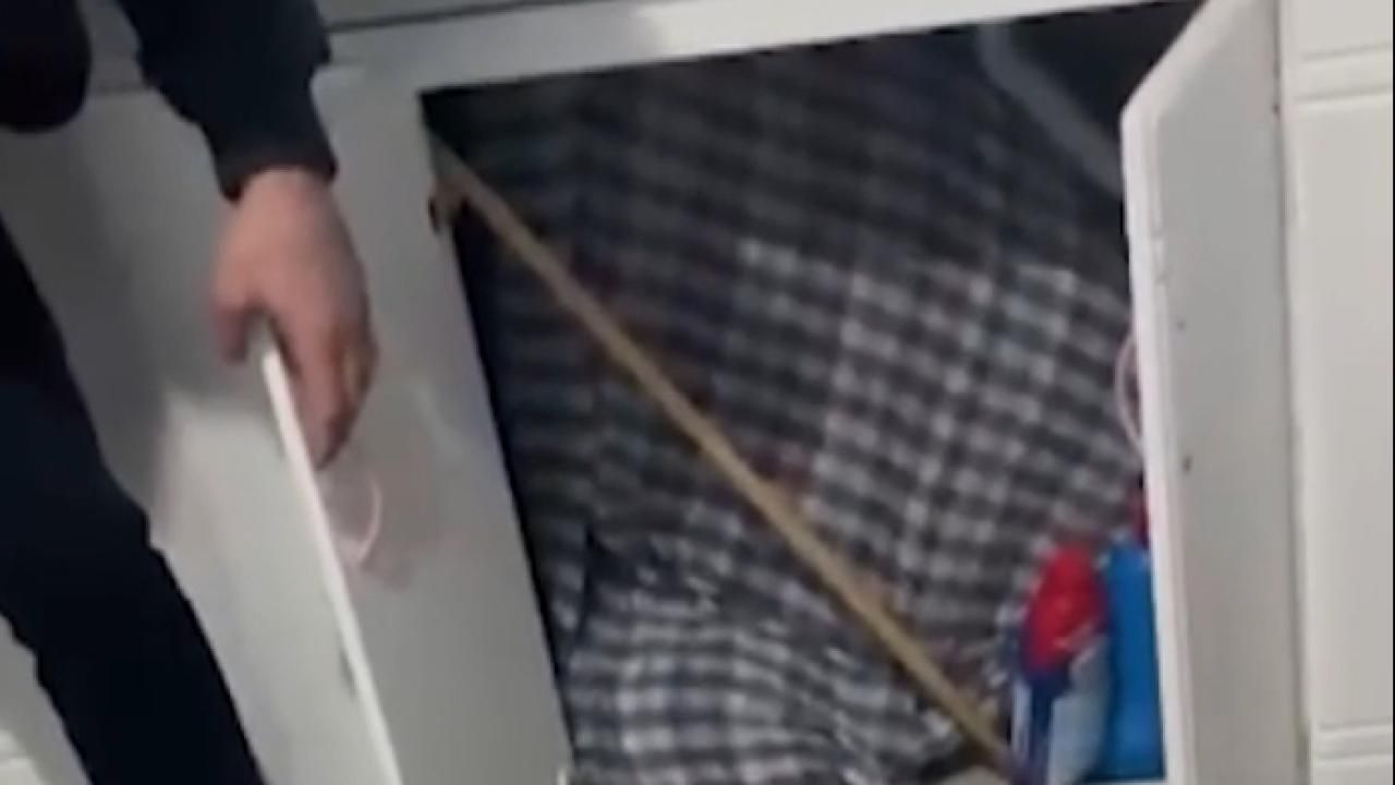 Yer Kırıkkale... Firari hükümlü mutfak dolabından çıktı