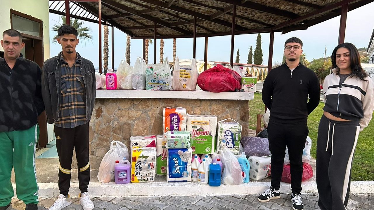 DAÜ Öğrencilerinden Lapta Huzurevi’ne sosyal sorumluluk projesi