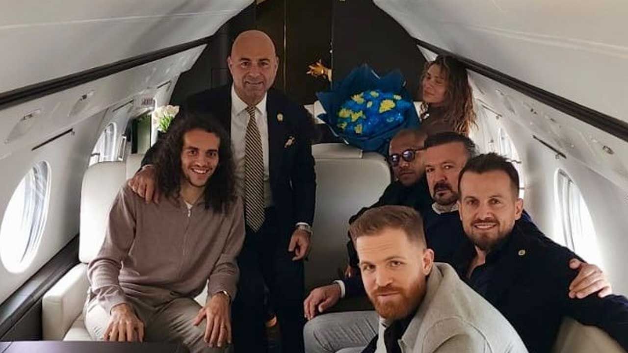 Fenerbahçe'nin yeni transferi Guendouzi, İstanbul'da