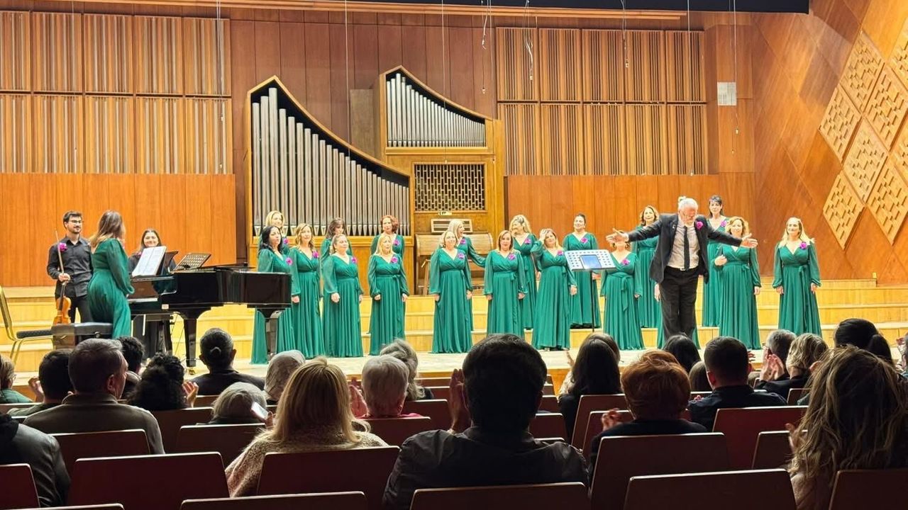 Begonvil Inner Wheel Kadınlar Korosu Ankara’da konser verdi