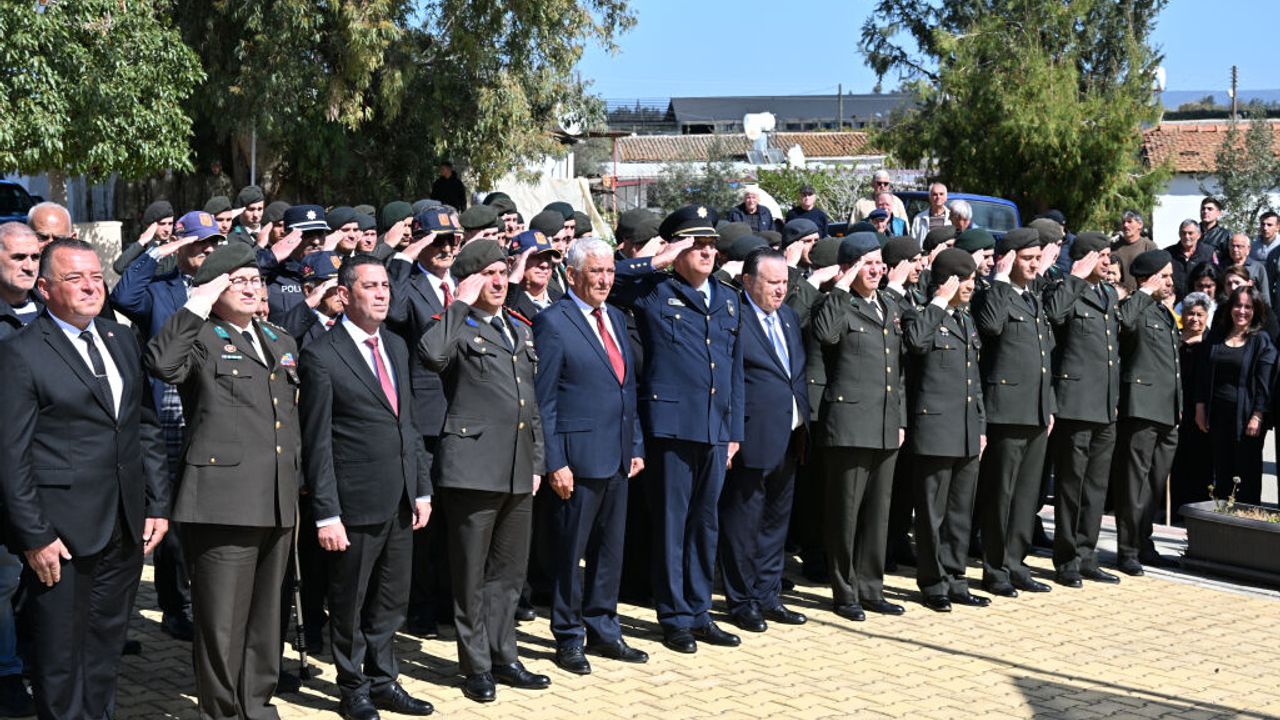 Malya Şehitleri törenle anıldı