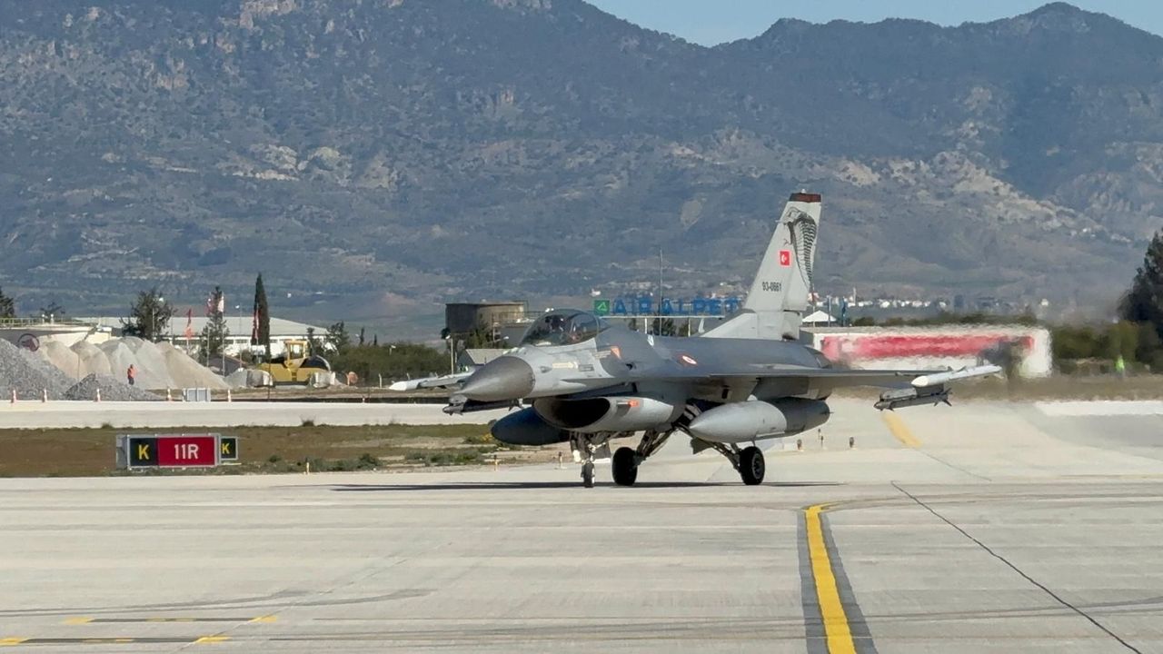 Türk F-16’ları Rum tarafında tepkiye yol açtı: Egemenliğimiz ihlal ediliyor