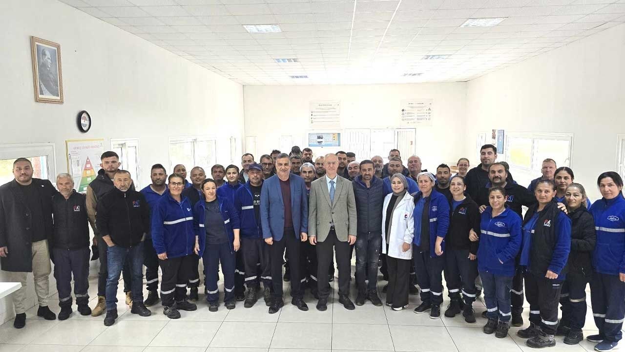 Hasipoğlu’ndan Ektam Çalışanlarına Anlamlı Bayram Ziyareti