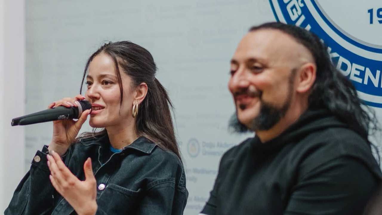 Hayko Cepkin ve Pelin Akil DAÜ’de...