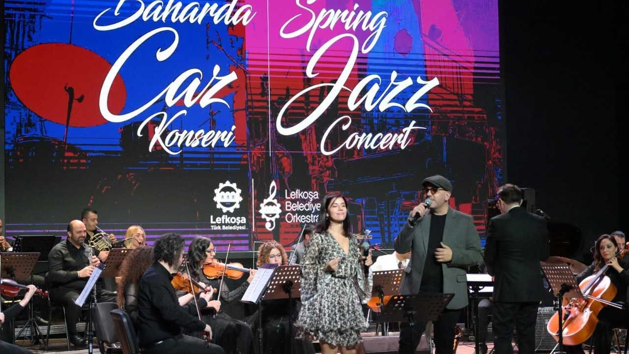 Lefkoşa Belediye Orkestrası “Baharda Caz Konseri” düzenledi
