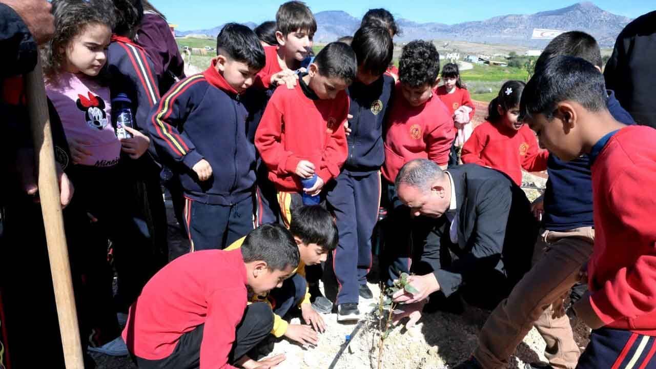 LTB iş birliğinde Hamitköy’de fidan dikimi yapıldı