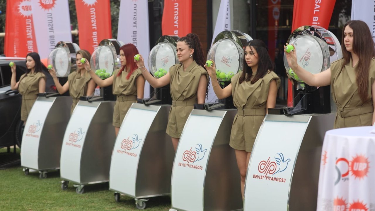 UBP 50. yıl piyangosu çekilişi gerçekleştirildi