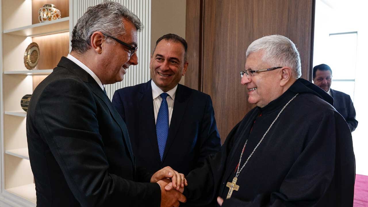 Erhürman, Maronit Toplumu Temsilcileriyle Görüştü