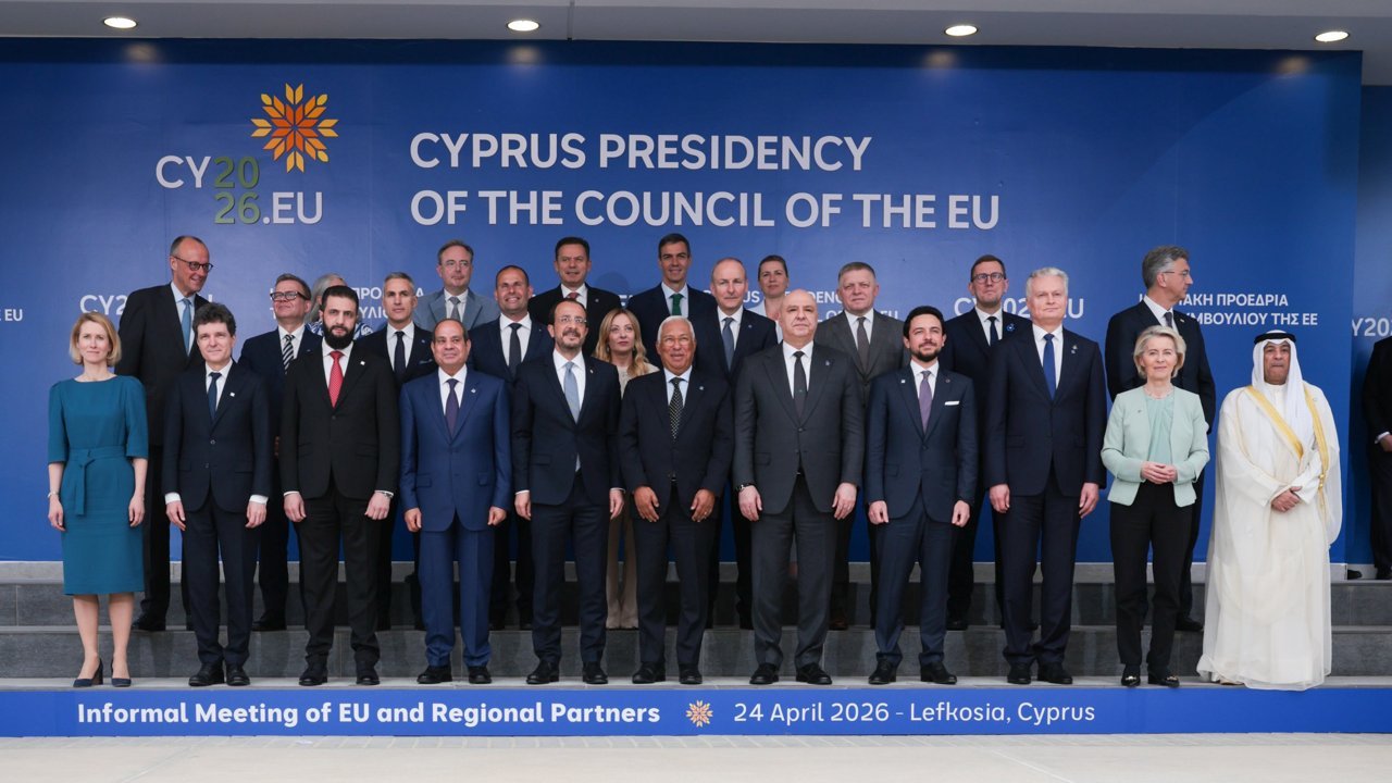 Von der Leyen: Kıbrıs’ta Orta Doğu ortaklarımızla güçlü dayanışmamızı yeniden teyit ediyoruz