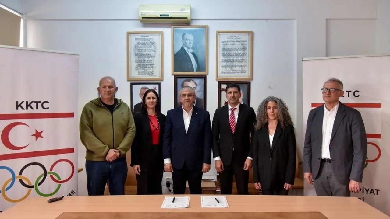 Milli Olimpiyat Komitesi ile Atatürk Öğretmen Akademisi iş birliği protokolü imzaladı