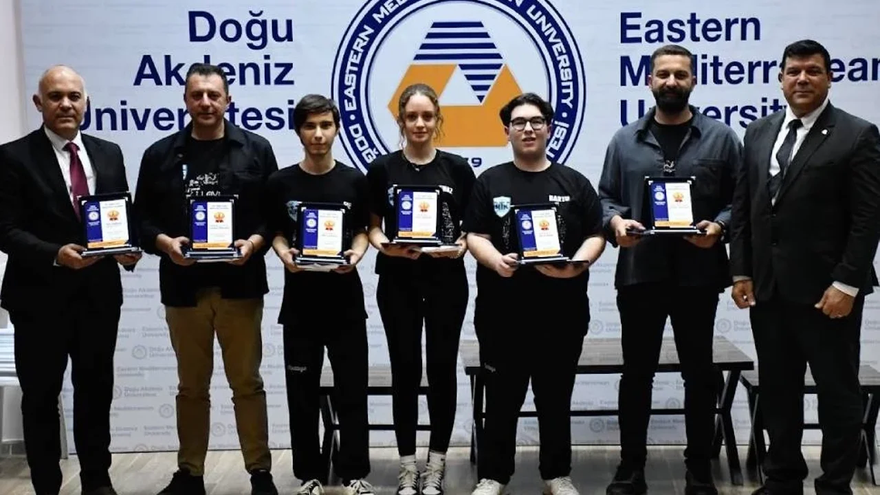 DAÜ 30. Liselerarası Matematik Yarışması'nı Gazimağusa Türk Maarif Koleji kazandı