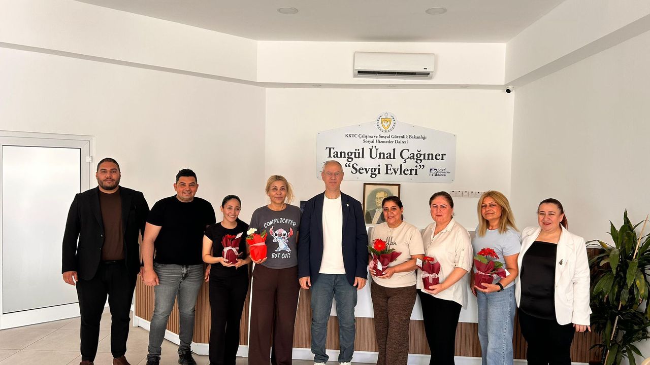 Çalışma Bakanı Hasipoğlu'ndan Anneler Günü’nü ziyareti