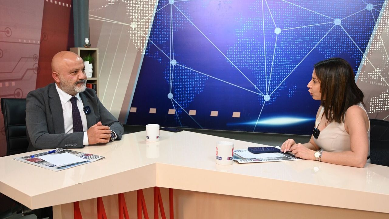 Bahar Sancar'ın konuğu YDU Rektörü Prof. Dr. Tamer Şanlıdağ