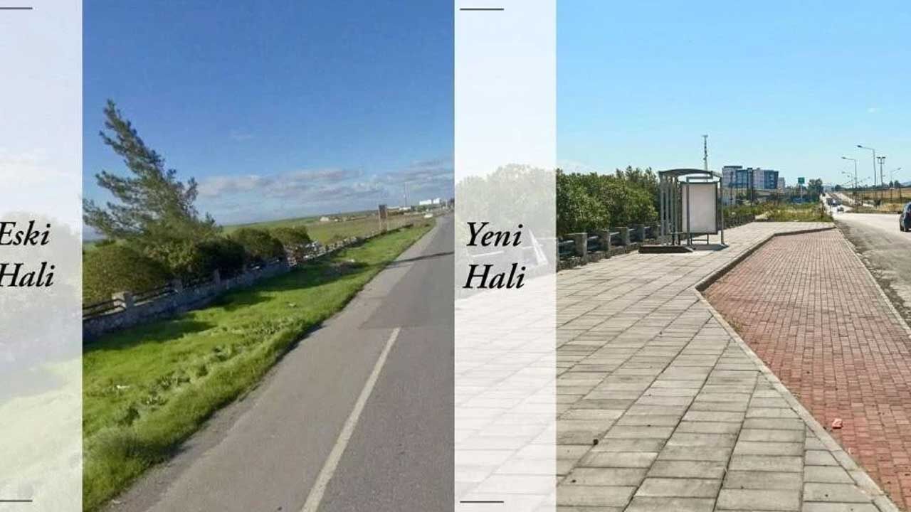 Gönyeli-Alayköy Belediyesi kente yeni otobüs durakları kazandırmaya devam ediyor