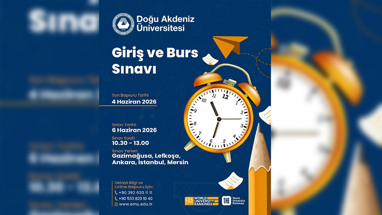 DAÜ Giriş ve Burs Sınavı’na yoğun ilgi devam ediyor