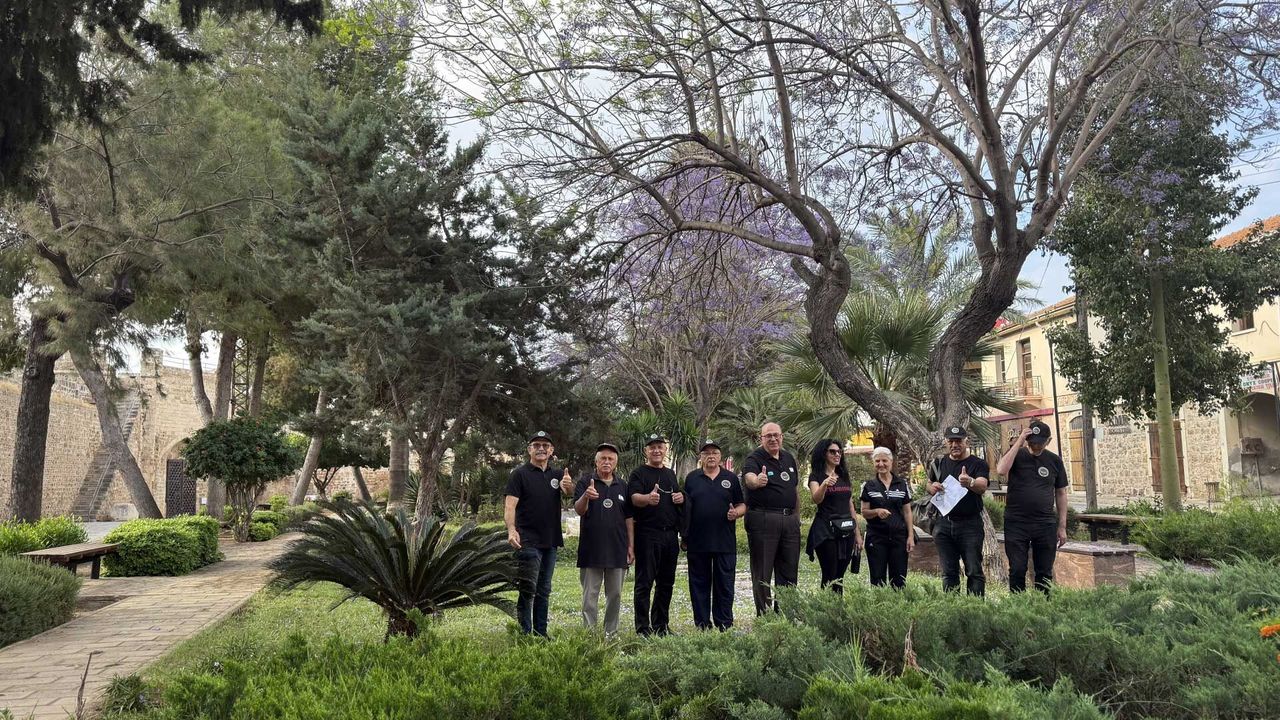 Her Daim Doğa Dostları grubu "Kapıdan Kapıya Açık Hava Müzesi Mağusa" etkinliği düzenledi